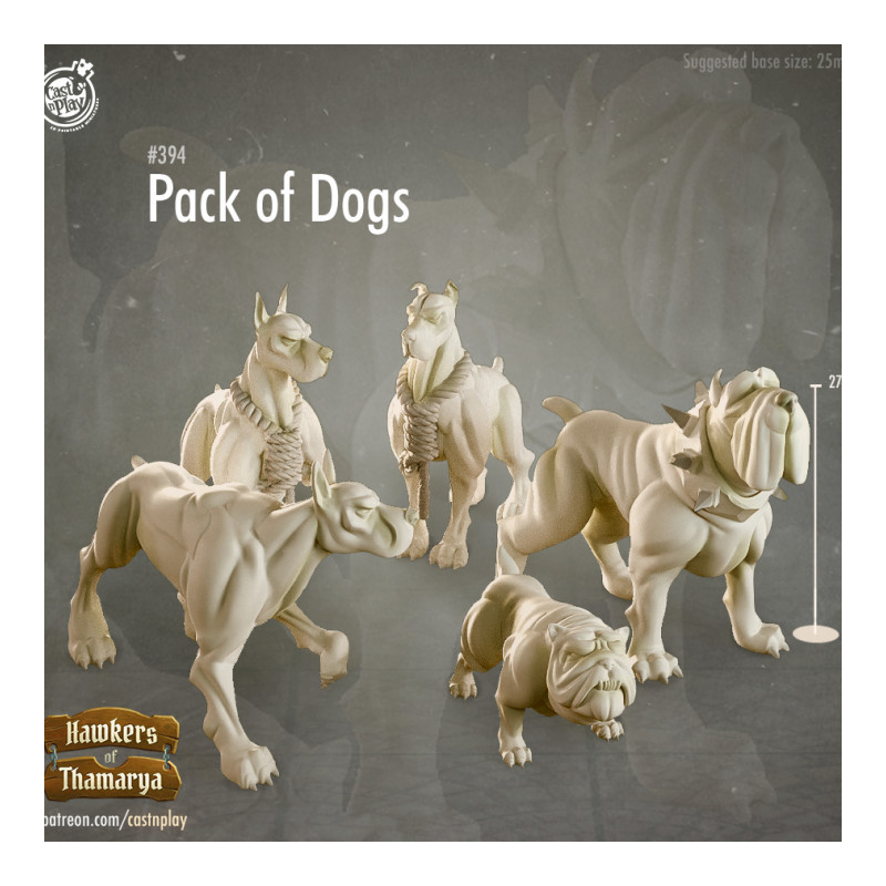 Pack of Dogs, 5 Stk.