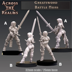 Greatsword Battle Nuns