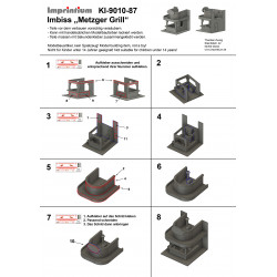 Bausatz Imbiss "Metzger-Grill" 1:87