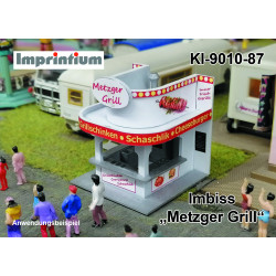 Bausatz Imbiss "Metzger-Grill" 1:87