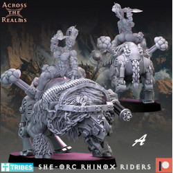 SHE-ORC Rhinox Riders