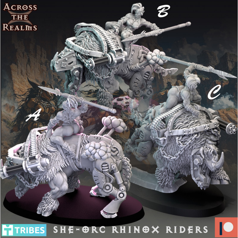 SHE-ORC Rhinox Riders