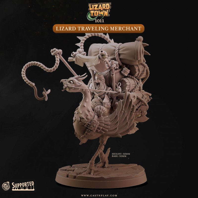 Lizard Traveling Merchant No. 1011