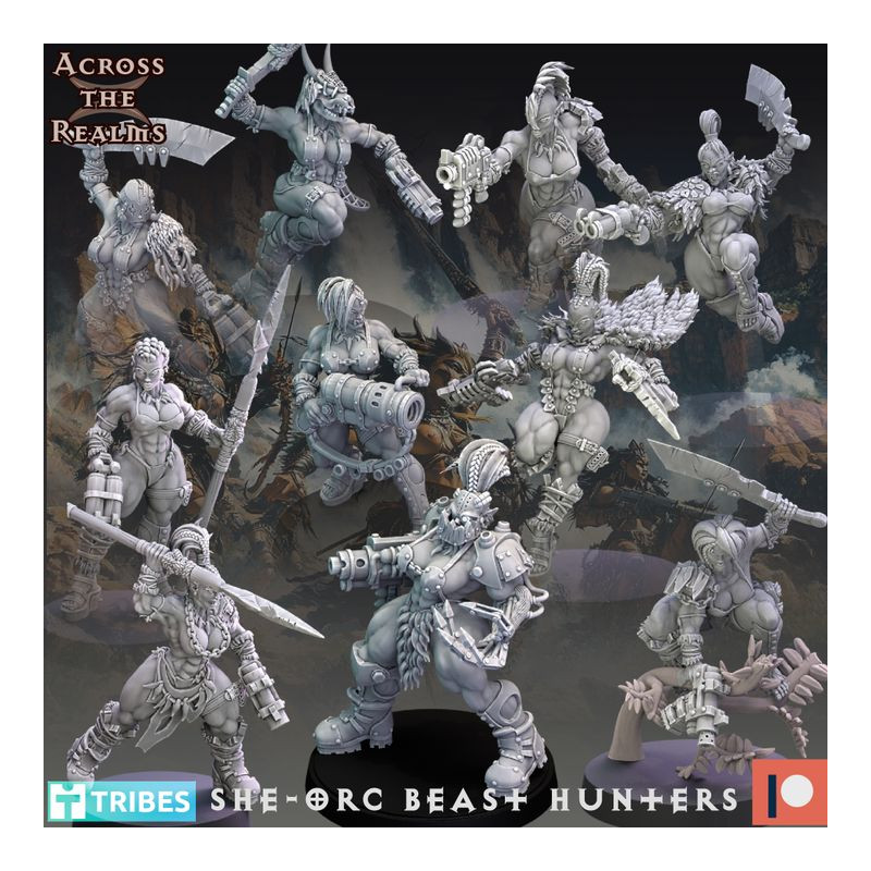 She-Orc Beasthunters