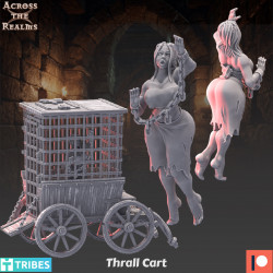 Thrall Cart with Female Prisoner