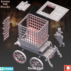 Thrall Cart with Female Prisoner