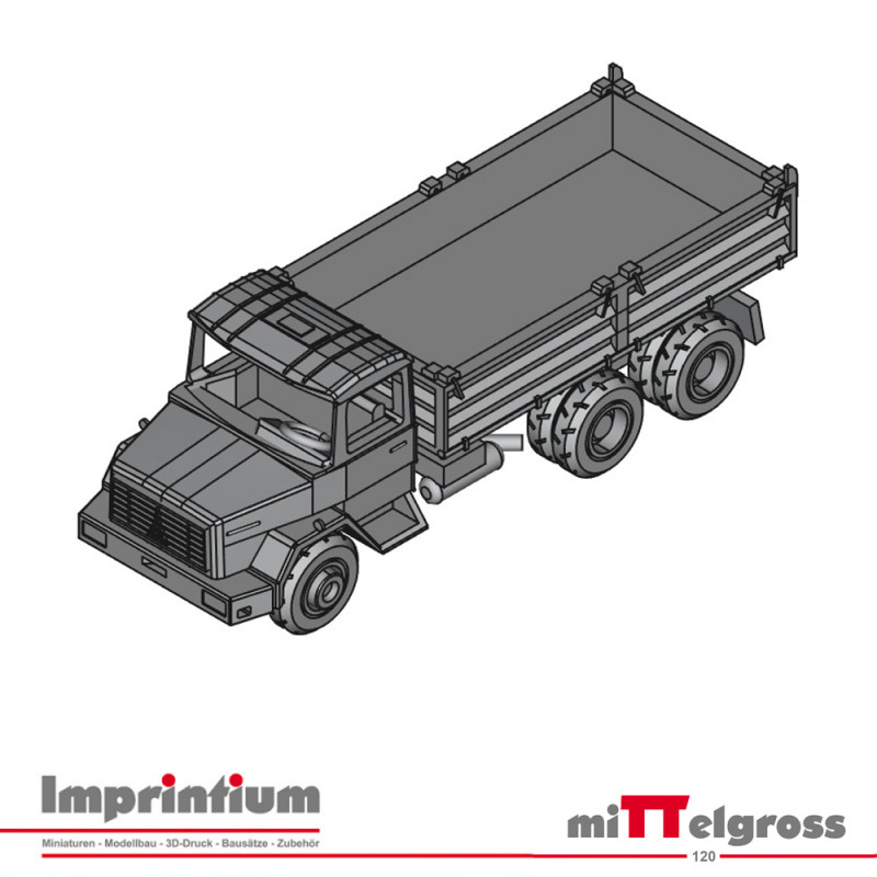 Magirus Deutz Kipper Spur TT 1:120