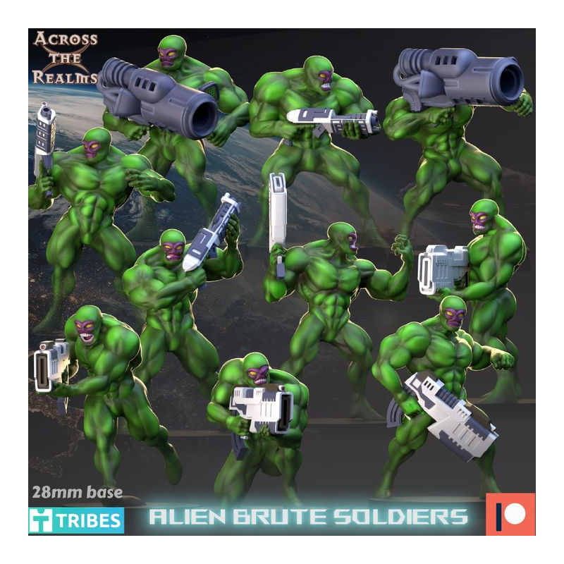 Alien Brute Soldiers